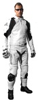 White Rider Suit        Customes en cuir deux pièces