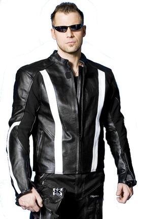 Stripe MX Leather Jacket