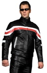 Titan Red Leather Jacket