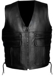 Alive Leather Vest Custom